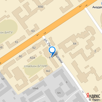 Карта места проведения встречи